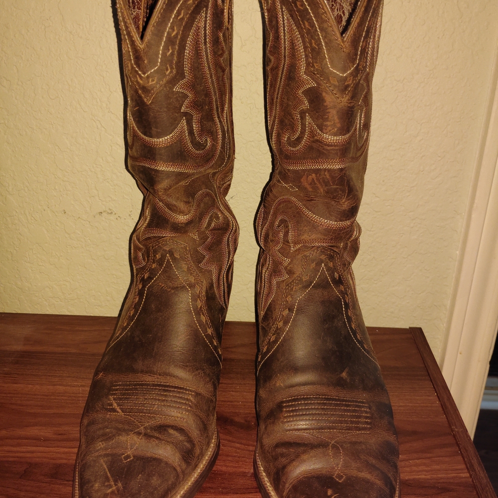 Ariat Distressed Brown Leather Boots
